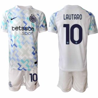 Inter Milan Lautaro Martínez #10 Herr Bortaställ 2025-26 Tröja + Shorts