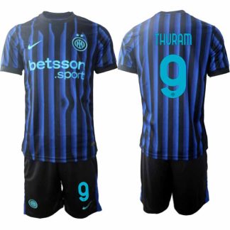 Inter Milan Marcus Thuram #9 Herr Hemmaställ 2025-26 Tröja + Shorts