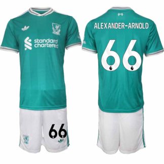 Liverpool FC Alexander-Arnold #66 Herr Tredjeställ 2025-26 Tröja + Shorts