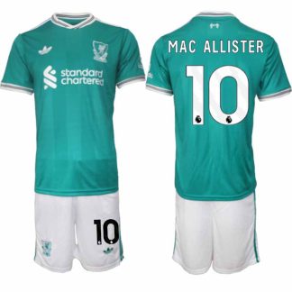 Liverpool FC Alexis Mac Allister #10 Herr Tredjeställ 2025-26 Tröja + Shorts
