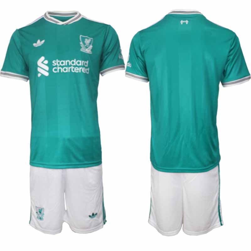 Liverpool FC Herr Tredjeställ 2025-26 Tröja + Shorts