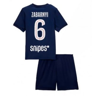 Paris Saint-Germain Barn Hemmaställ 2025/26 Illia Zabarnyi 6 Kortärmad Tröja + Shorts