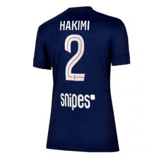 Paris Saint-Germain Dam Hemmatröja 2025/26 Achraf Hakimi 2 Kortärmad Fotbollströja