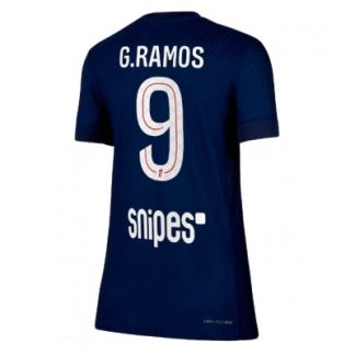 Paris Saint-Germain Dam Hemmatröja 2025/26 Gonçalo Ramos 9 Kortärmad Fotbollströja