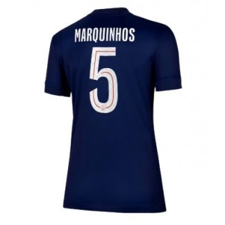 Paris Saint-Germain Dam Hemmatröja 2025/26 Marquinhos 5 Kortärmad Fotbollströja