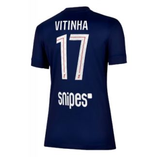 Paris Saint-Germain Dam Hemmatröja 2025/26 Vitinha 17 Kortärmad Fotbollströja