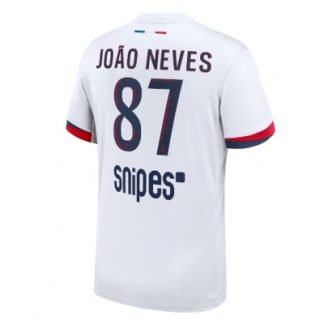 Paris Saint-Germain Herr Bortatröja 2025/26 João Neves 87 Kortärmad Fotbollströja