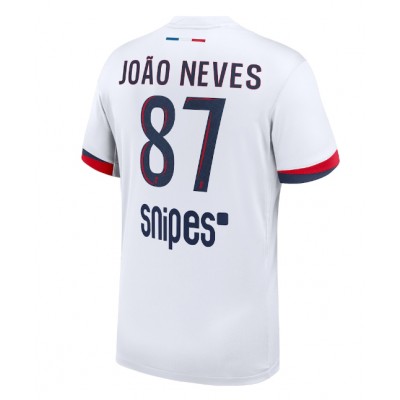 Paris Saint-Germain Herr Bortatröja 2025/26 João Neves 87 Kortärmad Fotbollströja