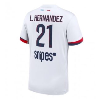 Paris Saint-Germain Herr Bortatröja 2025/26 Lucas Hernandez 21 Kortärmad Fotbollströja