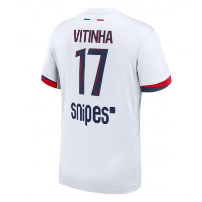 Paris Saint-Germain Herr Bortatröja 2025/26 Vitinha 17 Kortärmad Fotbollströja