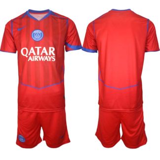 Paris Saint-Germain Tredjeställ Herr 2025-26 – Kortärmad Fotbollströja + Shorts