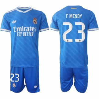 Real Madrid Ferland Mendy #23 Herr Tredjeställ 2025-26 Tröja + Shorts
