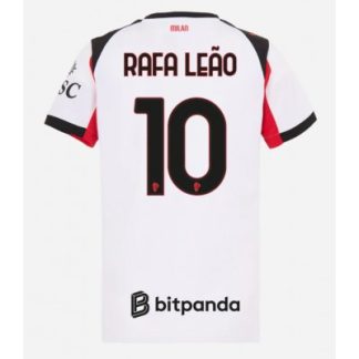 AC Milan 2025/26 Bortatröja Dam Rafael Leão #10 Kortärmad Fotbollströja