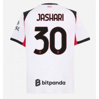 AC Milan 2025/26 Bortatröja Herr Ardon Jashari #30 Kortärmad Fotbollströja