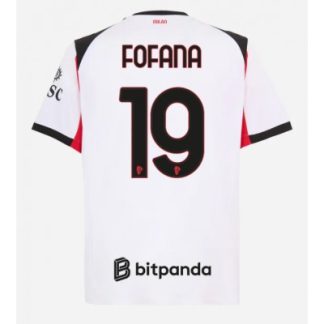 AC Milan 2025/26 Bortatröja Herr Youssouf Fofana #19 Kortärmad Fotbollströja