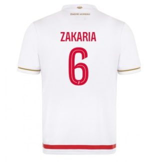 AS Monaco 2025/26 Hemmatröja Herr Denis Zakaria #6 Kortärmad Fotbollströja