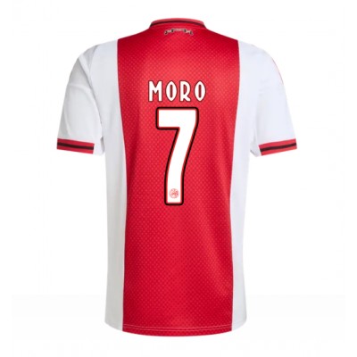 Ajax 2025/26 Hemmatröja Herr Raúl Moro #7 Kortärmad Fotbollströja
