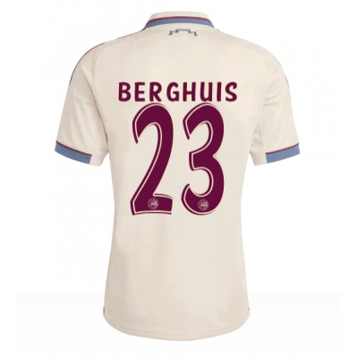 Ajax 2025/26 Tredjetröja Herr Steven Berghuis #23 Kortärmad Fotbollströja