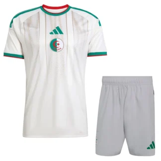 Algeriet Hemmatröja VM 2026 Barn Kortärmad Fotbollströja + Shorts