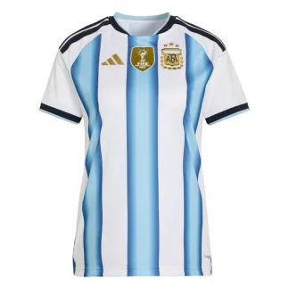 Argentina Hemmatröja VM 2026 Dam Kortärmad Fotbollströja