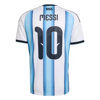 Argentina Hemmatröja VM 2026 Herr Lionel Messi #10 Kortärmad Fotbollströja
