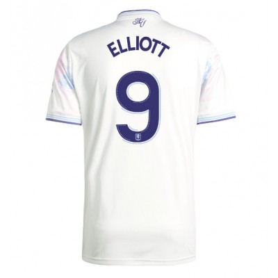 Aston Villa 2025/26 Tredjetröja Herr Harvey Elliott #9 Kortärmad Fotbollströja