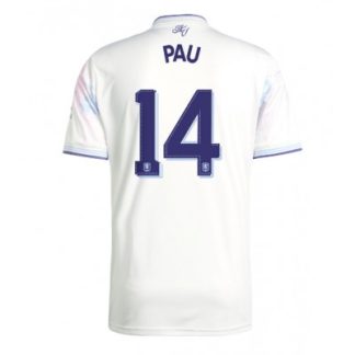 Aston Villa 2025/26 Tredjetröja Herr Pau Torres #14 Kortärmad Fotbollströja