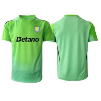 Aston Villa Målvaktströja Borta 2025/26 Grön Kortärmad