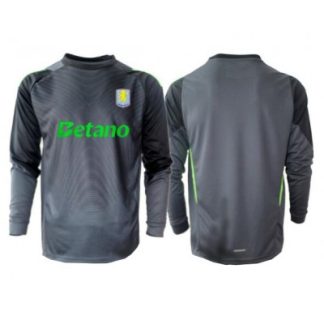 Aston Villa Målvaktströja Hemma 2025/26 Svart Långärmad