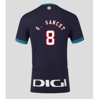 Athletic Bilbao 2025/26 Bortatröja Herr Oihan Sancet #8 Kortärmad Fotbollströja