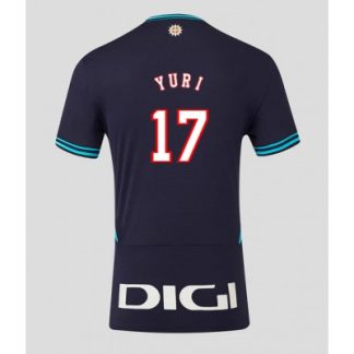 Athletic Bilbao 2025/26 Bortatröja Herr Yuri Berchiche #17 Kortärmad Fotbollströja