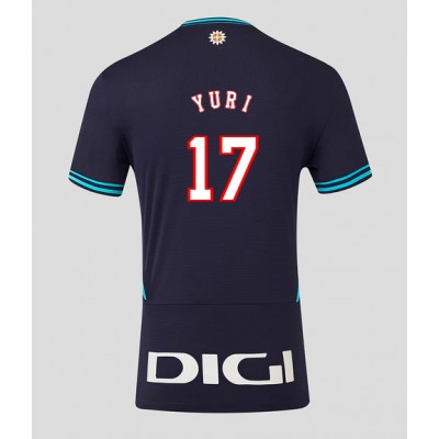 Athletic Bilbao 2025/26 Bortatröja Herr Yuri Berchiche #17 Kortärmad Fotbollströja