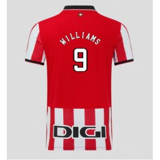 Athletic Bilbao 2025/26 Hemmatröja Herr Iñaki Williams #9 Kortärmad Fotbollströja