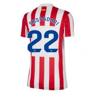 Atlético Madrid 2025-26 Hemmatröja Dam Giacomo Raspadori #22 Kortärmad