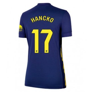Atlético Madrid Bortatröja 2025/26 Dam Dávid Hancko #17 Kortärmad