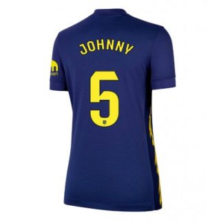 Atlético Madrid Bortatröja 2025/26 Dam Johnny Cardoso #5 Kortärmad
