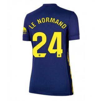 Atlético Madrid Bortatröja 2025/26 Dam Robin Le Normand #24 Kortärmad