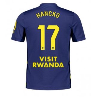 Atlético Madrid Bortatröja 2025/26 Herr Dávid Hancko #17 Kortärmad