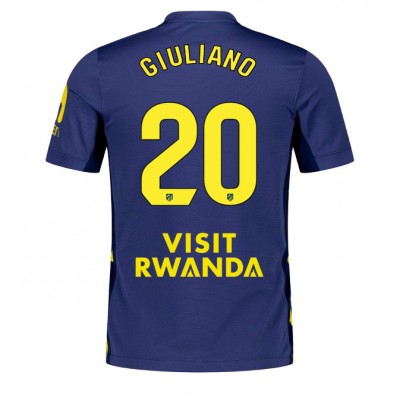 Atlético Madrid Bortatröja 2025/26 Herr Giuliano Simeone #20 Kortärmad