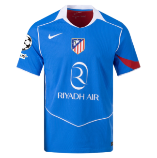 Atlético Madrid Bortatröja 2025/26 Herr Kortärmad Fotbollströja