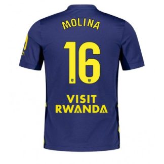 Atlético Madrid Bortatröja 2025/26 Herr Nahuel Molina #16 Kortärmad
