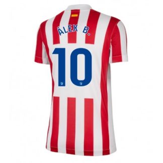 Atlético Madrid Hemmatröja 2025/26 Dam Álex Baena #10 Kortärmad