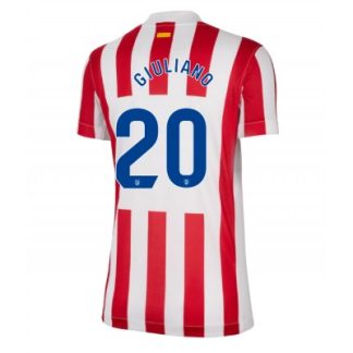 Atlético Madrid Hemmatröja 2025/26 Dam Giuliano Simeone #20 Kortärmad