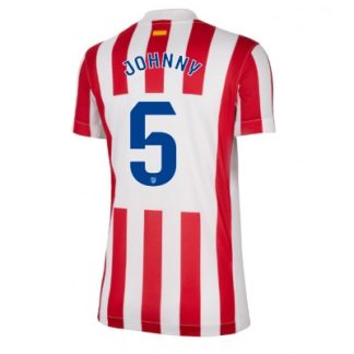 Atlético Madrid Hemmatröja 2025/26 Dam Johnny Cardoso #5 Kortärmad