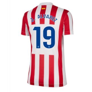 Atlético Madrid Hemmatröja 2025/26 Dam Julián Alvarez #19 Kortärmad