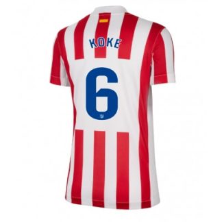 Atlético Madrid Hemmatröja 2025/26 Dam Koke #6 Kortärmad