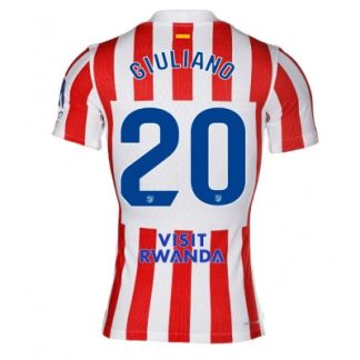 Atlético Madrid Hemmatröja 2025/26 Herr Giuliano Simeone #20 Kortärmad