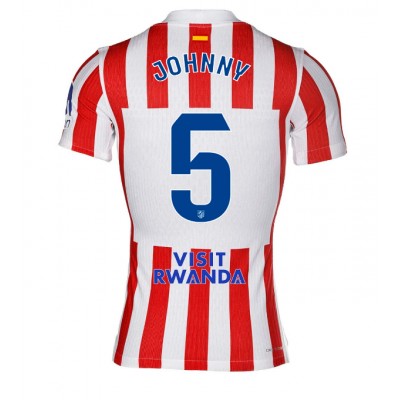 Atlético Madrid Hemmatröja 2025/26 Herr Johnny Cardoso #5 Kortärmad