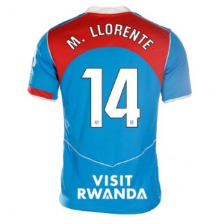 Atlético Madrid Tredjetröja 2025/26 Dam Marcos Llorente #14 Kortärmad