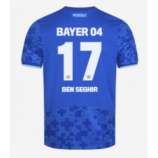Bayer 04 Leverkusen Tredjetröja 2025–26 Herr Eliesse Ben Seghir #17 Kortärmad Fotbollströja
